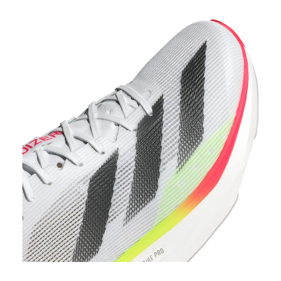 adidas Men's Adizero Takumi Sen 10 Cloud White/Core Black/Lucid Red