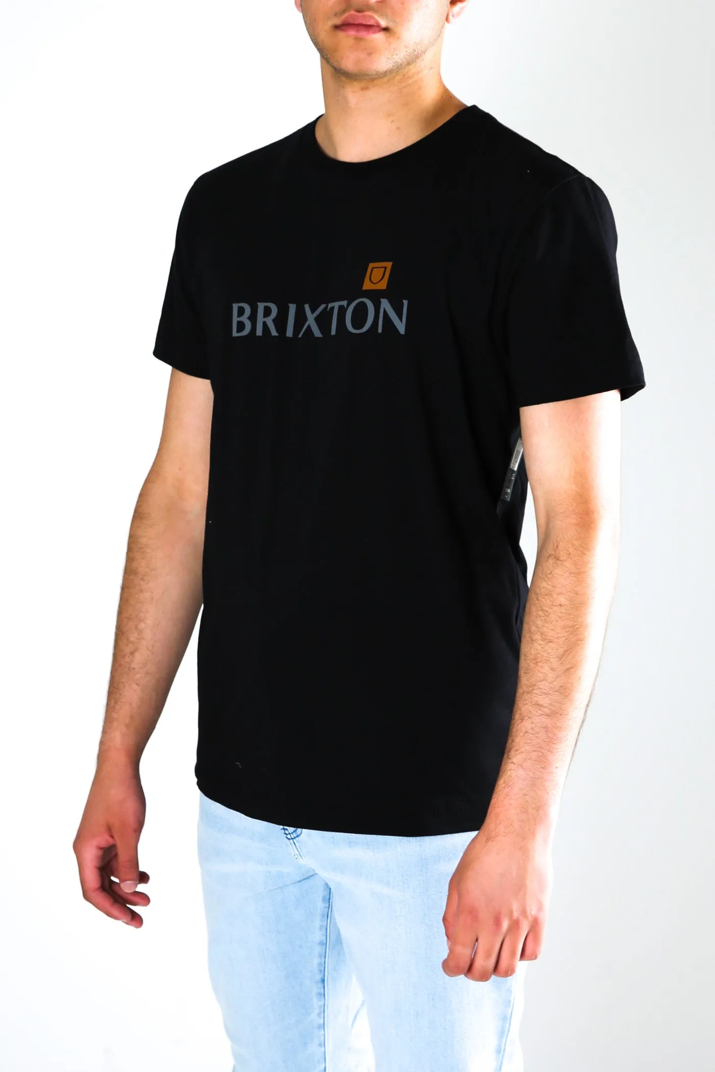 Alpha Shield Short Sleeve Tee Black