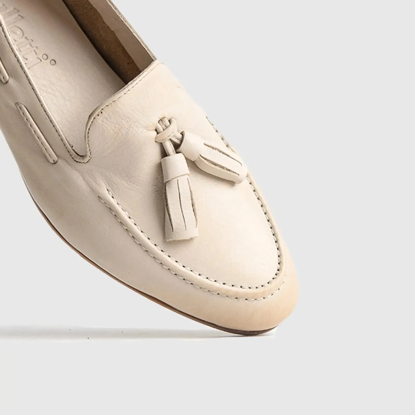 Bulletti Casual Slip On Loafers - 002 Beige
