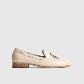 Bulletti Casual Slip On Loafers - 002 Beige