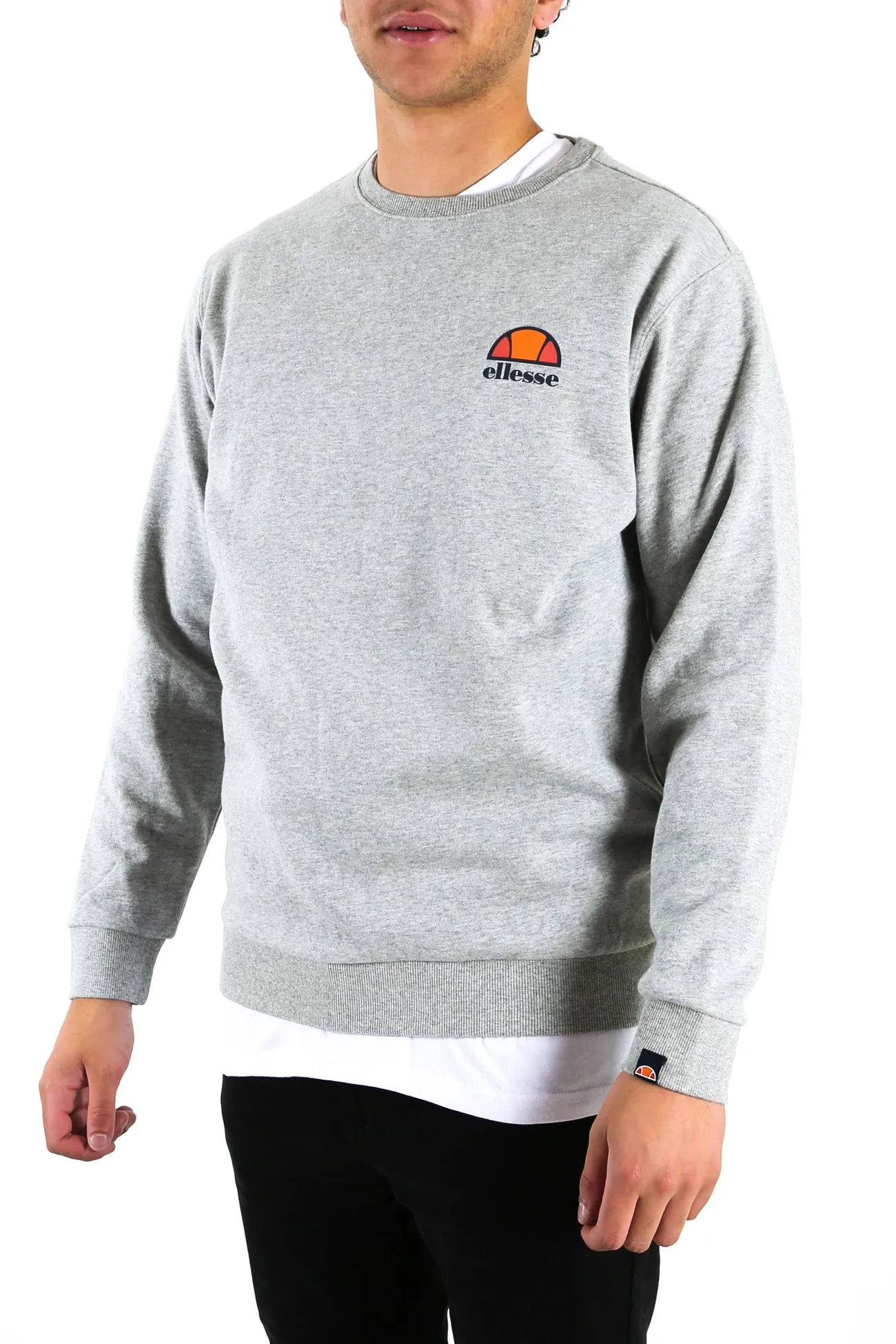 Diveria Crew Sweatshirt Grey Marle