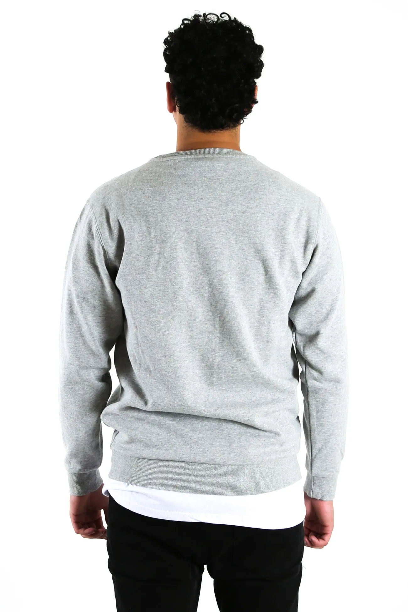 Diveria Crew Sweatshirt Grey Marle