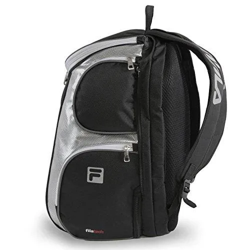 Fila Ultimate Tennis with Shoe Pocket, Black/Grey