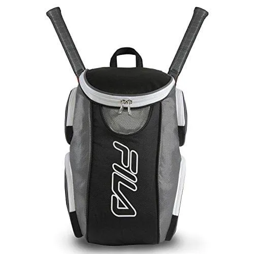 Fila Ultimate Tennis with Shoe Pocket, Black/Grey