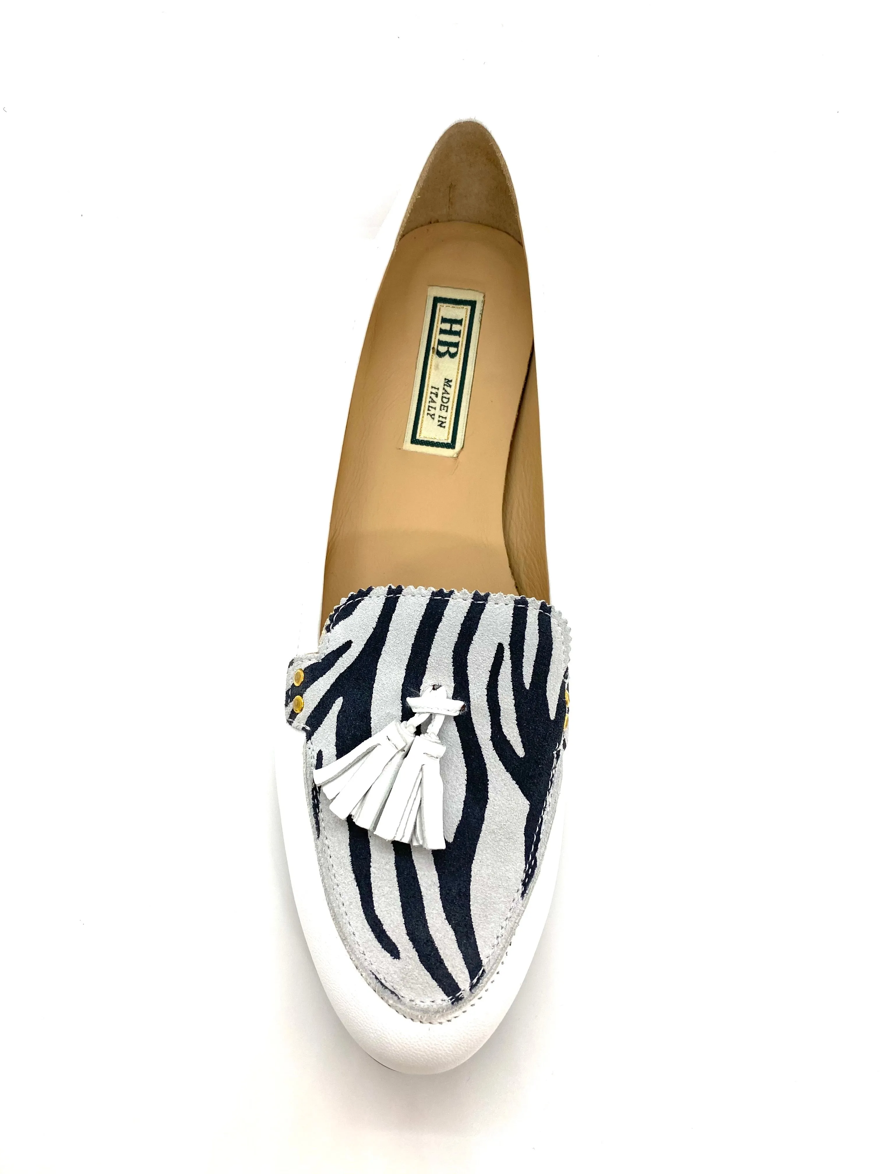 HB Italia Lilly 543 White Loafer