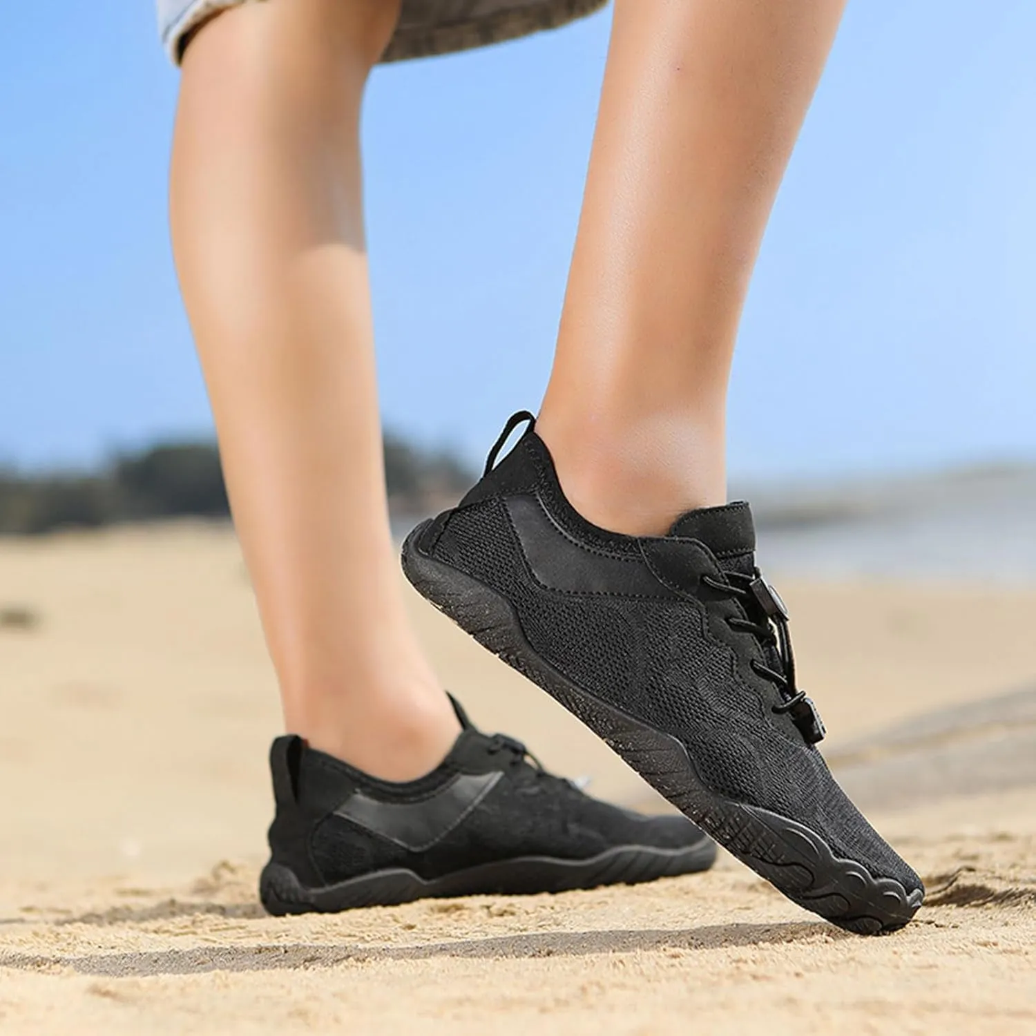 Hiking Footwear for Women Men Wide Toe Box&Healthy Swim Shoes,Outdoor Non-Slip&Zero Drop Fashion Running Barefoot,Quick Dry Breathable Waterproof Water Shoes,Lightweight Adjustable Barefoot Unisex