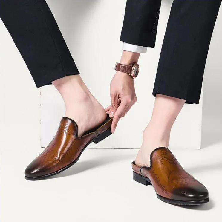 Luxe Serpatura Slip-On Loafers