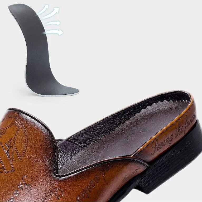 Luxe Serpatura Slip-On Loafers