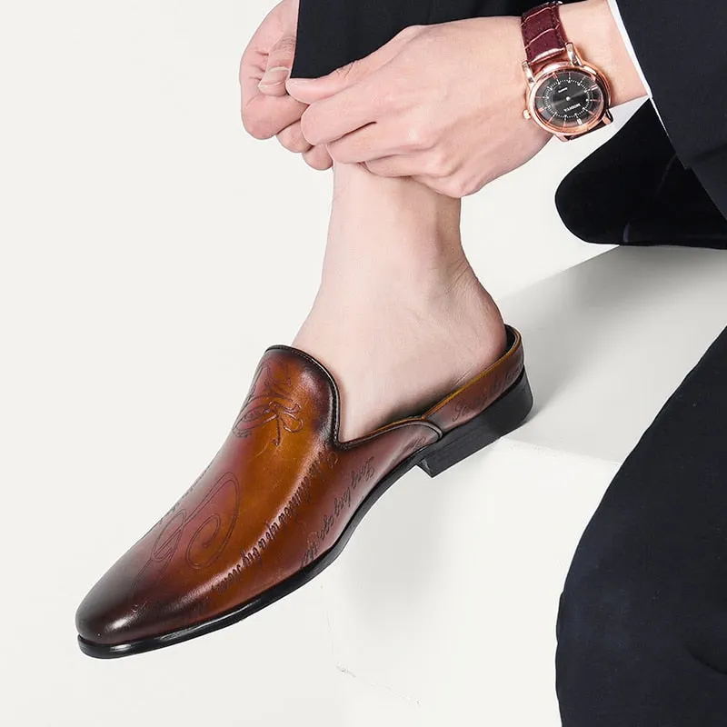 Luxe Serpatura Slip-On Loafers