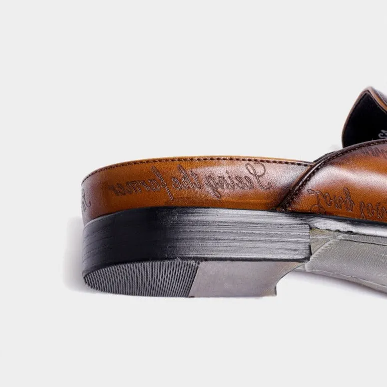 Luxe Serpatura Slip-On Loafers