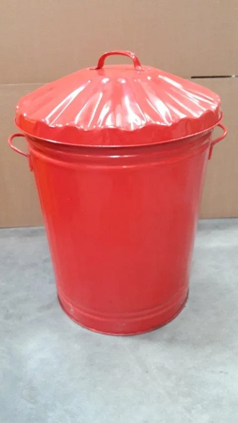 Metal Trash Can - 90 Litre