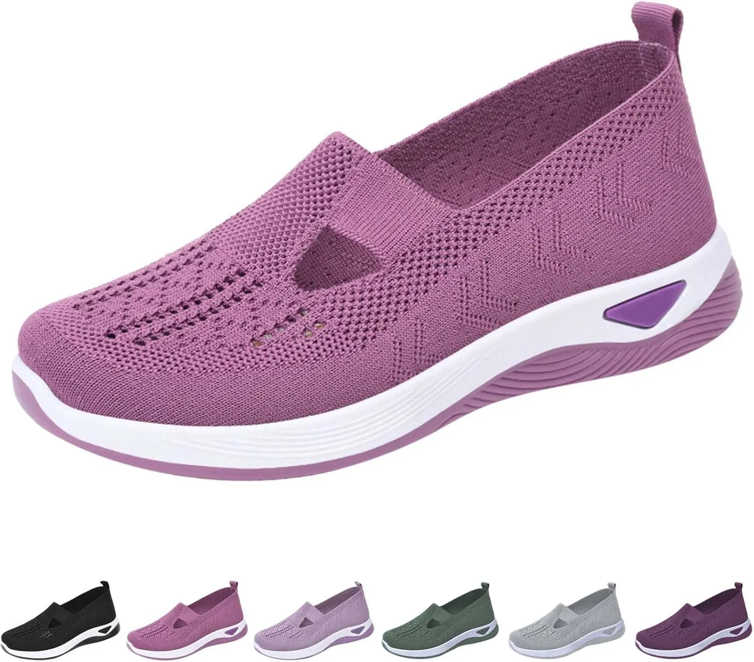 Orthopedic Shoes for Women Breathable Soft Slip On Mens Dress Shoes Casual Casual Shoes Trendy Women's Fashion Sneakers White Tennis Shoe Loafers Shoe