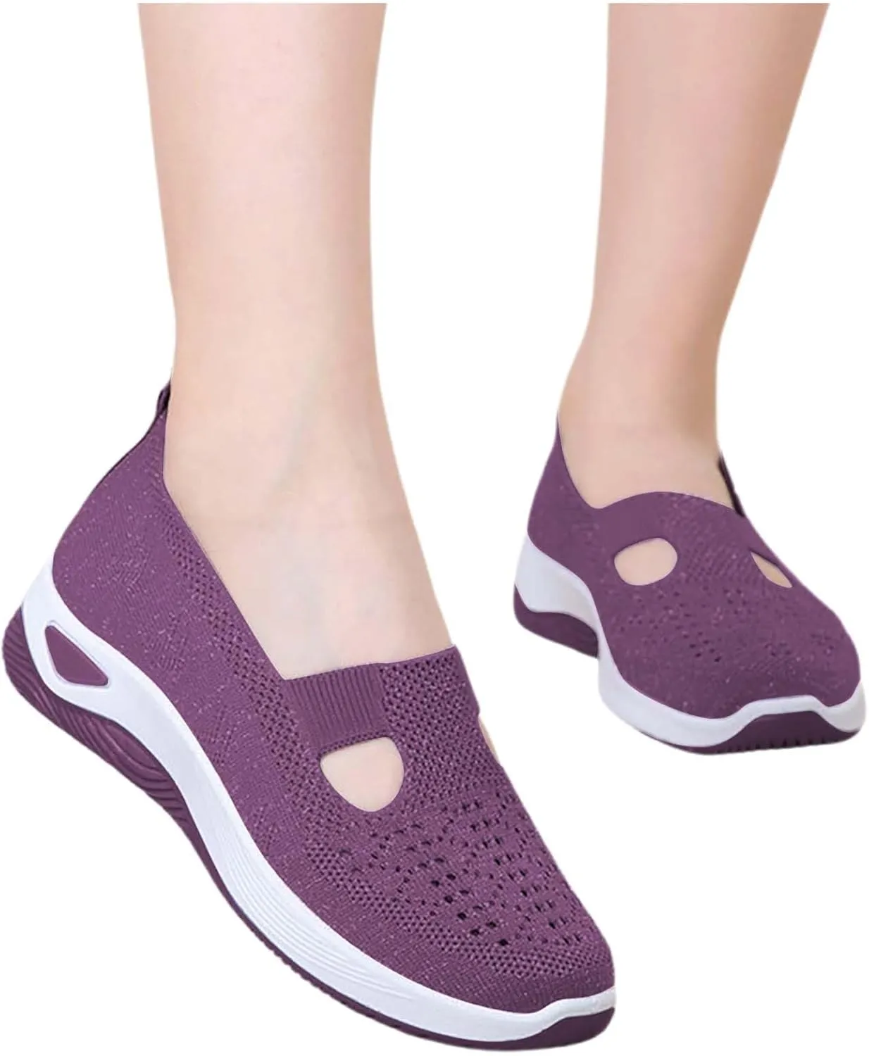 Orthopedic Shoes for Women Breathable Soft Slip On Mens Dress Shoes Casual Casual Shoes Trendy Women's Fashion Sneakers White Tennis Shoe Loafers Shoe