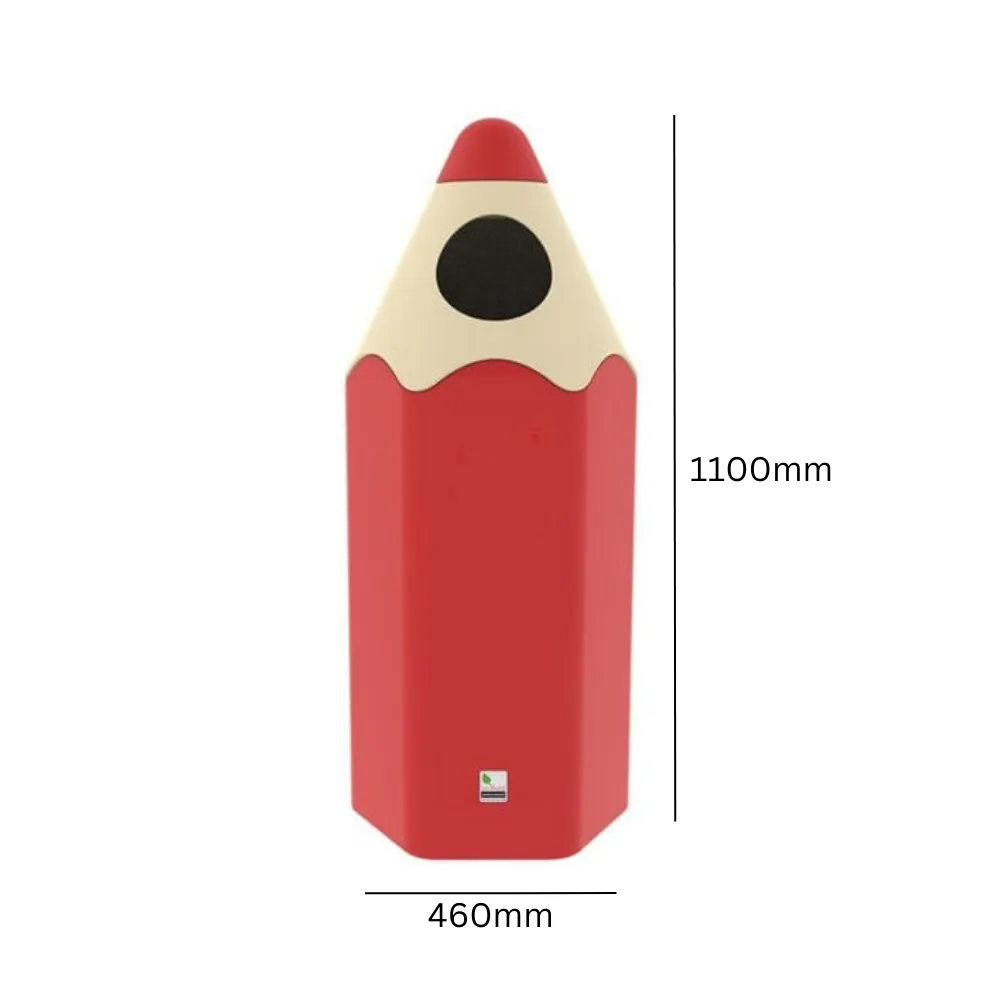 Pencil Litter Bin - 70 Litre