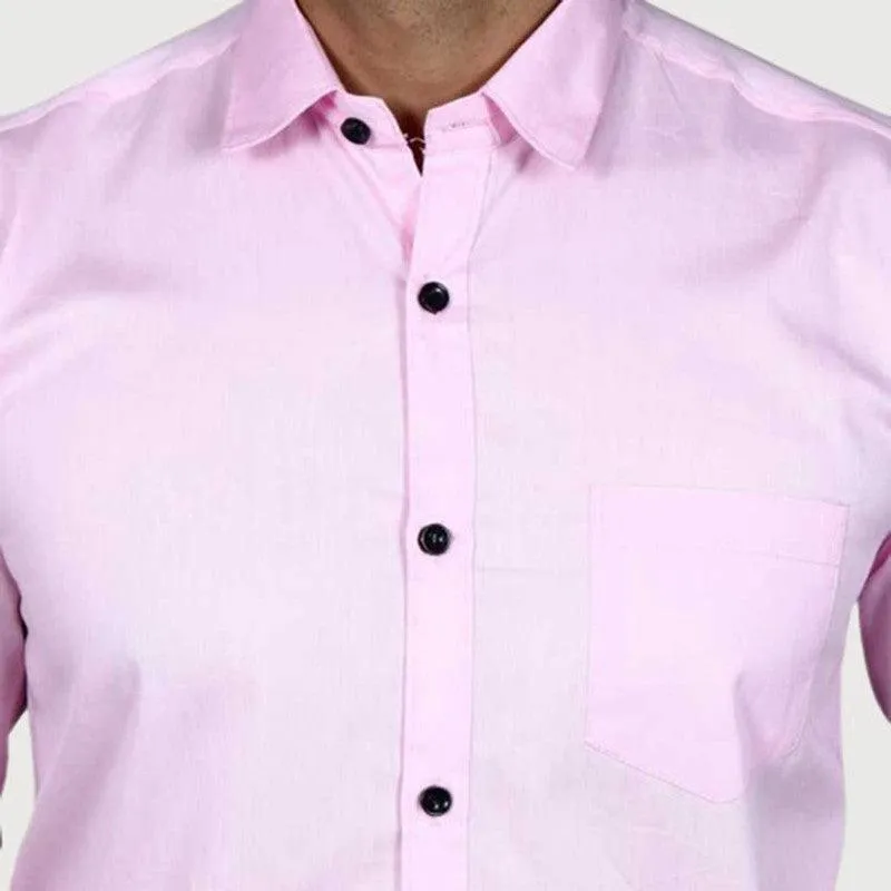 Plain pink shirt
