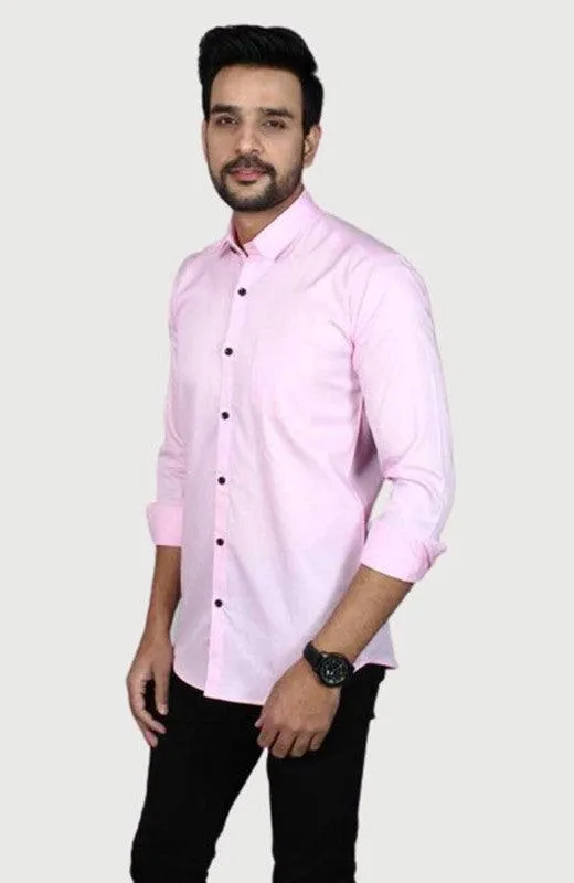 Plain pink shirt