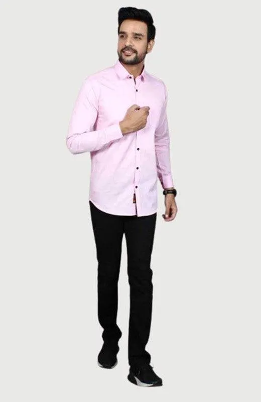 Plain pink shirt