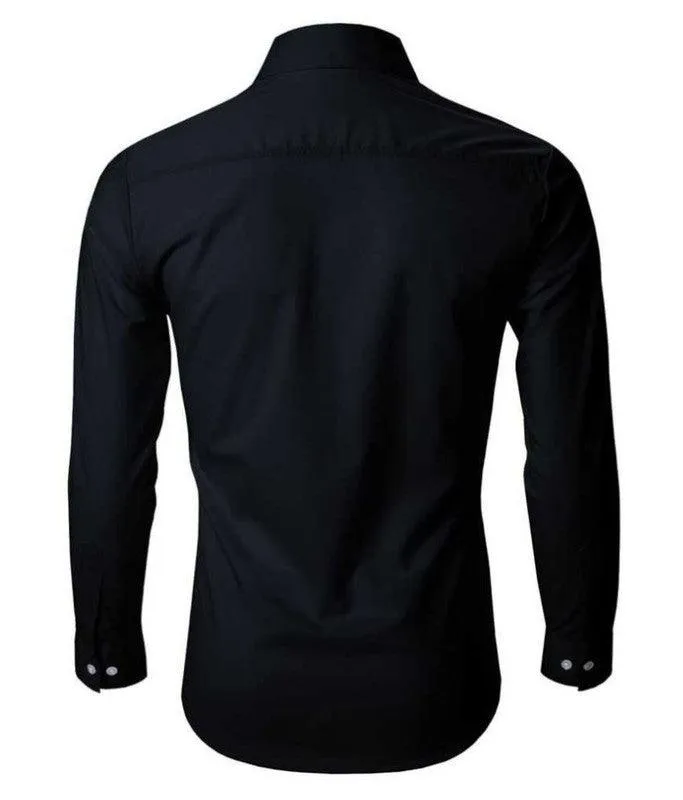 Pocket design white shirt