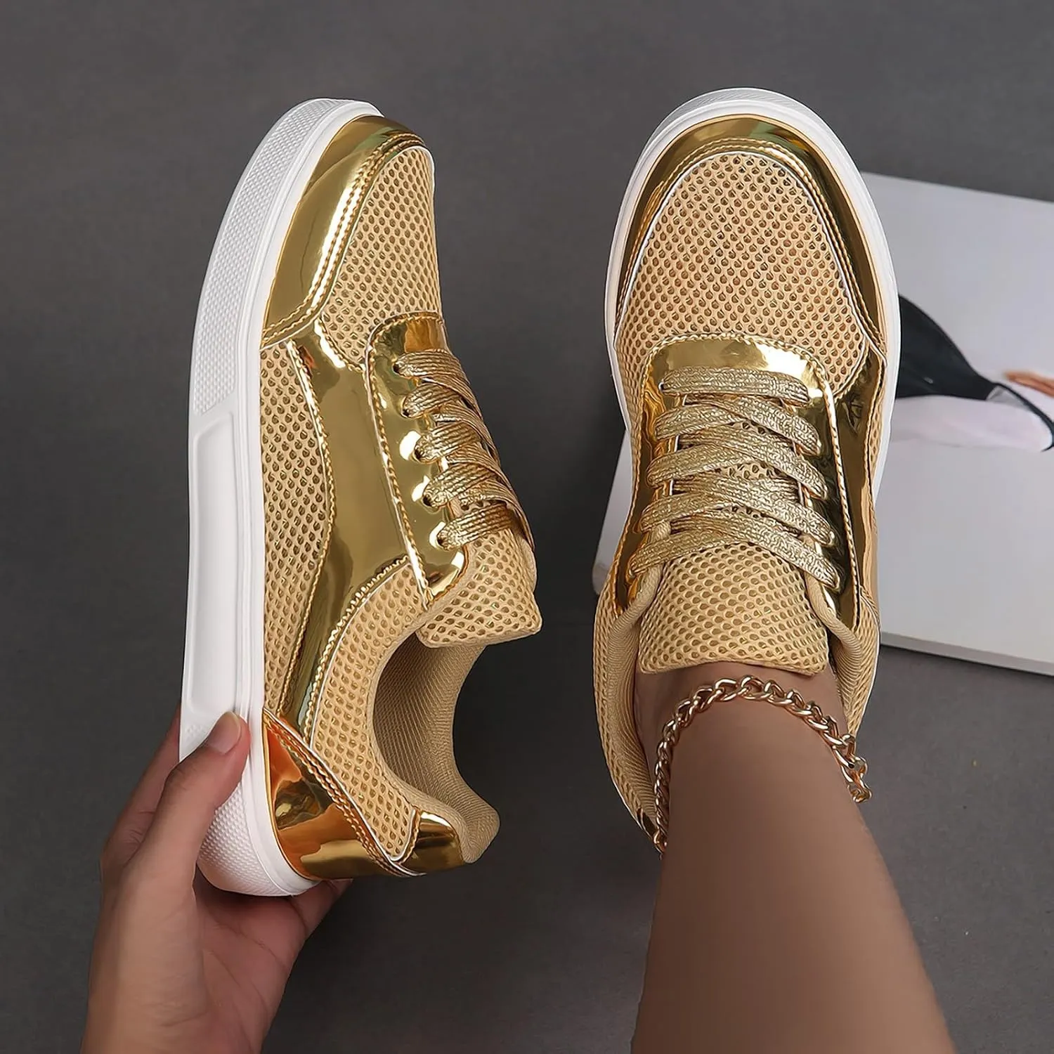 Tennis Shoes Men Wide Width Casual Tennis Shoes High Top Sneakers Women's Air Athletic Running Fashion Sport Platform Tennis Shoe Trainers Shoe