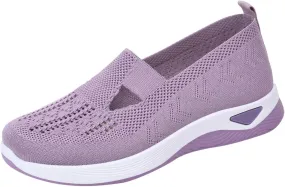 Women Walking Shoes Sock Sneakers Slip-On Breath Womens Running Shoes Winter Brown Casual Shoes White Platform Sneakers Tennis Shoe White Loafers