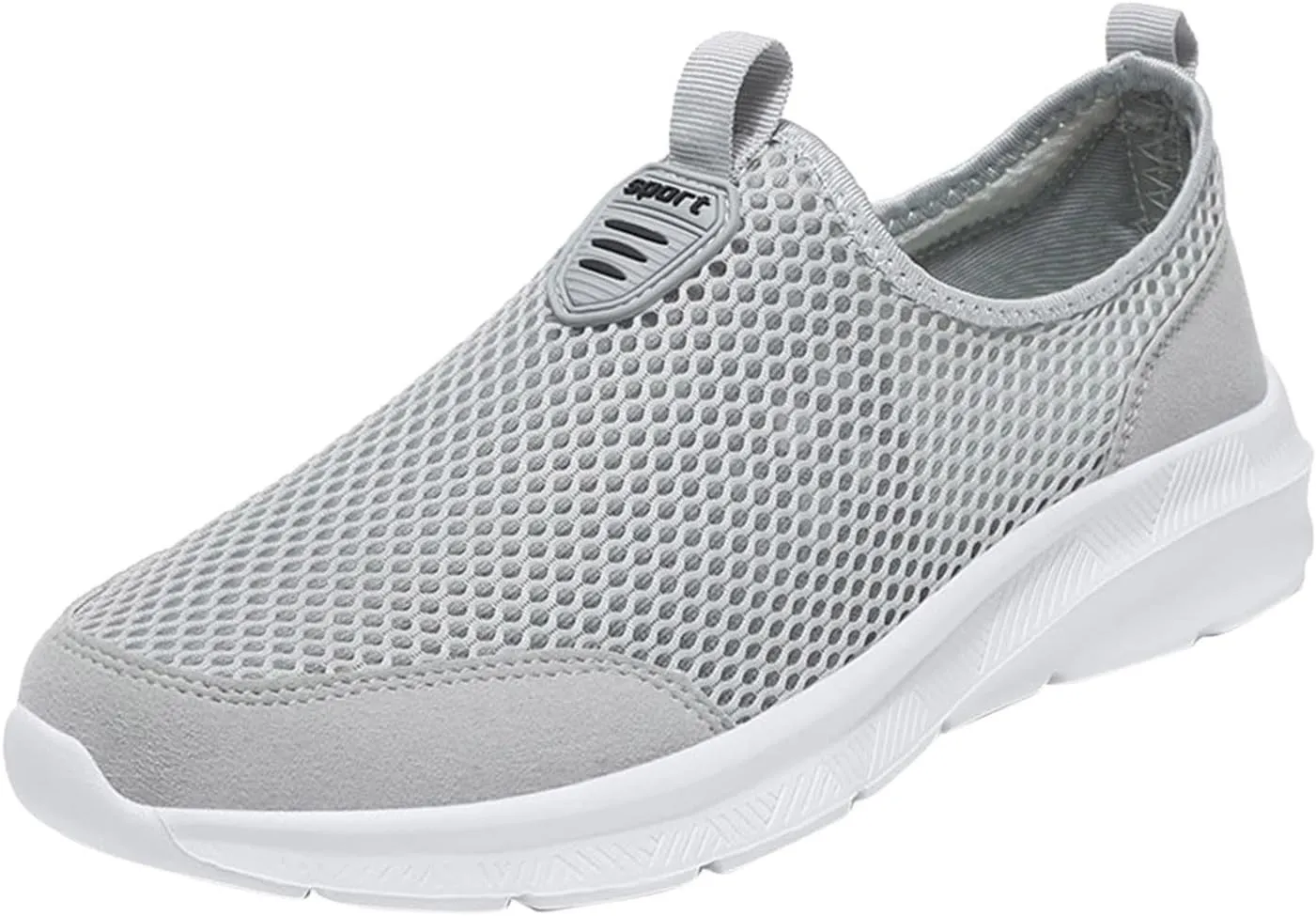 Women's Fashion Sneaker Mesh Slip On Black Non Slip Shoes for Women Comfortable Cheap Running Shoes Canvas Loafers Women Shoes Cute Sneakers for Women